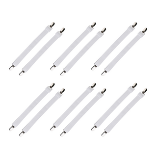 모던모어 침대시트 고정집게, 화이트, 12개