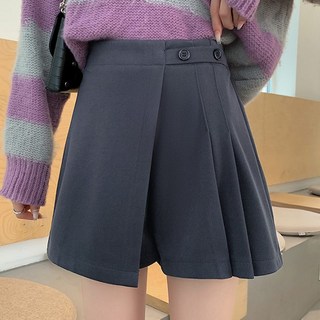 MEICHEL 不對稱百褶褲裙 04768