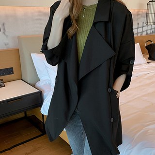 Paperments 休閒短版風衣 08797