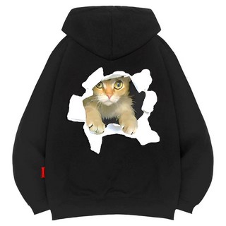 L.LAMO 3H 貓洞連帽T恤 大尺碼