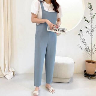 saystyle 女款泡泡紗吊帶連身褲