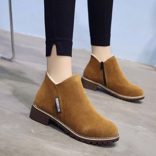 Banya Story 女性用磨砂馬丁靴 cc-12