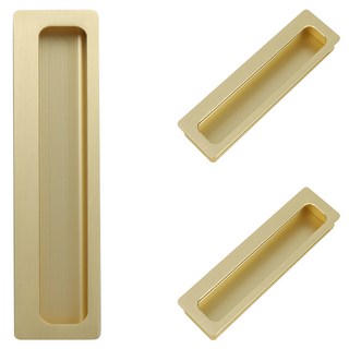 ALLGORR 嵌入式把手 120 金色, 3個