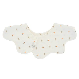 agazzang 招牌捲式圍兜, 1個, 胡蘿蔔兔, 1入