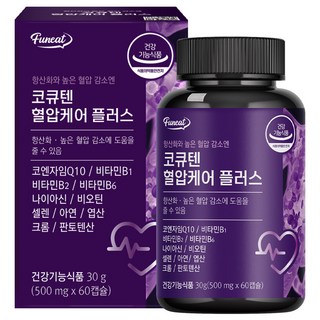 Funeat 輔酶Q10綜合錠, 60顆, 1罐