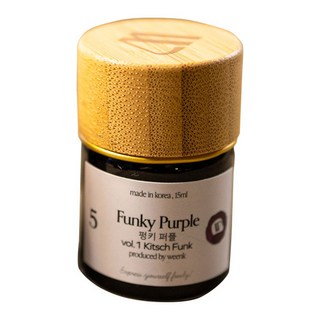 Wink 迷你瓶裝墨水 15ml, 1個, No 5 龐克紫色