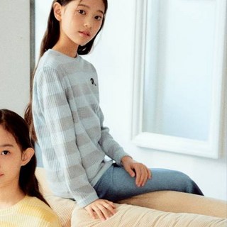 여아용 에스엠투 스트라이프 니트 티셔츠