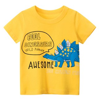 woojooi 兒童恐龍朋友短袖T恤