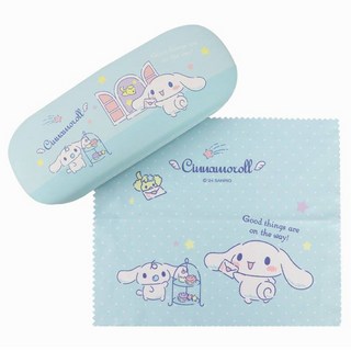 三麗鷗 大耳狗喜拿 眼鏡盒 + 拭鏡布組