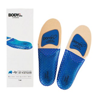 BodyInLife 足底筋膜Poron蜂巢功能性鞋墊組