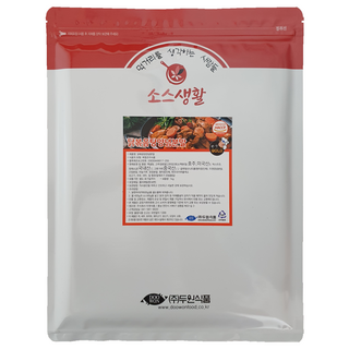 DOOWON FOOD Soseusaenghwal 鬥元食品 韓式辣燉雞調味粉, 1個, 1kg