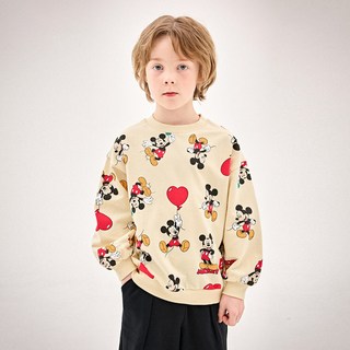 JELISPOON 迪士尼兒童米奇愛心氣球T恤