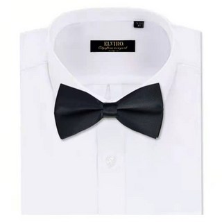 PEONIST 深色斜紋簡約領結