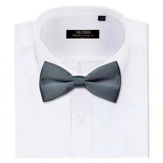 PEONIST 深色斜紋簡約領結