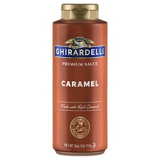 GHIRARDELLI 鷹牌 焦糖風味特級醬汁, 454g, 1個