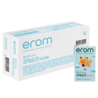 erom Dr. Hwang's蔬果飲 熱帶水果口味, 140ml, 24入