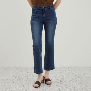 Olivia Lauren 女款水洗亮點修身靴型褲 VVCMP4M3171