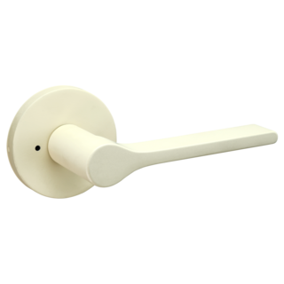 [韓國製造]馬卡龍色按鈕式房門門把組 香草色 BPL-6501, 1套