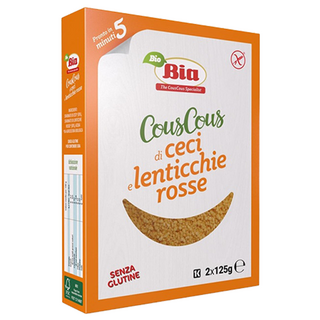 Via 鷹嘴豆與紅扁豆古斯米 2入, 1個, 250g