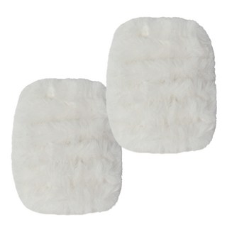 yarna 밍크 모루 털실 20mm, 1화이트, 2개