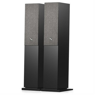 오디오프로 베이스 리플렉스 액티브 스테레오 네트워크 블루투스 스피커 A48, 블랙