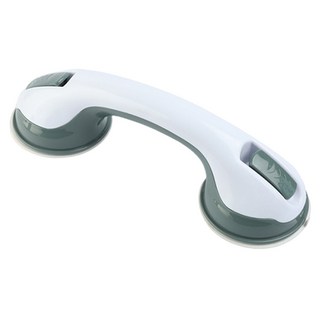 HaYai 和雅 防水無痕系列 升級真空吸盤防滑防摔安全扶手, 1個, 29 x 9.6 x 10cm, 綠白