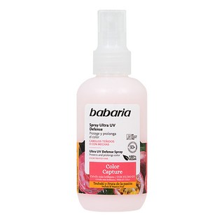 babaria色彩捕捉抗紫外線防禦復色噴霧 山茶花+巴西果 固色護彩 隔離防護光熱, 1瓶, 150ml