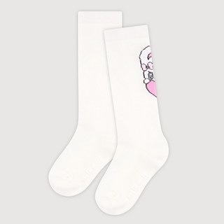 milkmile 女童款Esther Bunny可愛中筒襪