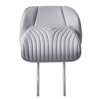 ezes Kia EV6 專用 Wing-out 桶型汽車頭枕頸枕, 1個, 迷霧灰