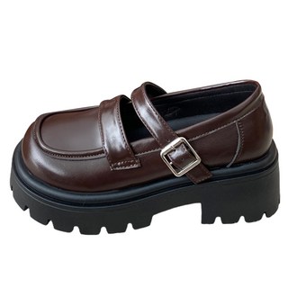 Puton 女款Piaton厚底樂福鞋 NPOS0396