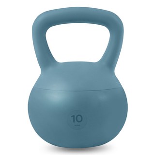 atflee 軟式壺鈴, 1個, 海軍灰, 10kg