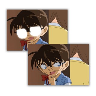 名偵探柯南光柵明信片, 柯南, 新藝術