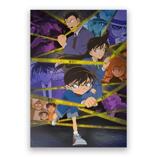 名偵探柯南 A3 珠光海報 05 警察封鎖線, 無, 新藝術