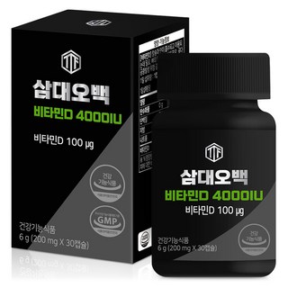 삼대오백 4000IU 비타민D, 6g, 1개