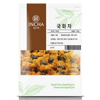 Incha 因茶 韓國產菊花茶, 100g, 1個