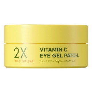 TONYMOLY 2X 維他命C眼膜，含三重維他命C, 60片, 1罐