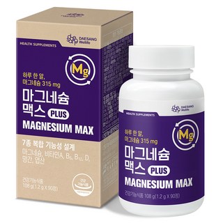DAESANG Wellife 鎂MAX 108g, 1個, 90錠