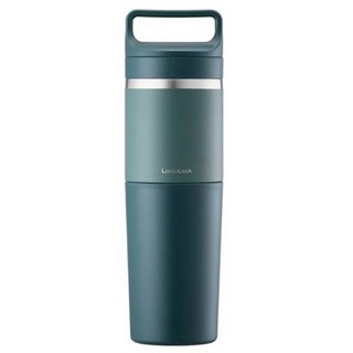 LocknLock 樂扣樂扣 慢速二合一除草杯 LHC4332DGRN, 深綠色, 600ml, 1個