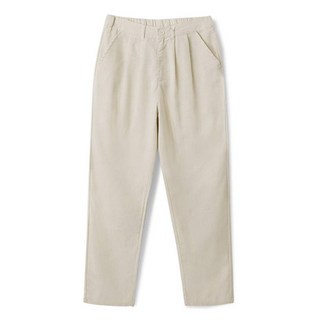 M.N.C 男士棉麻雙褶寬褲 MDIP495BJ