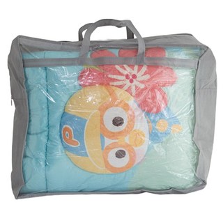 SIEUNDECO Pororo童話午睡被+被子收納袋, 藍色