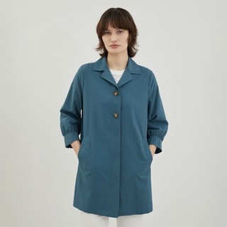 Olivia Lauren 女款鈕扣裝飾長版外套 VOPFU4M3311