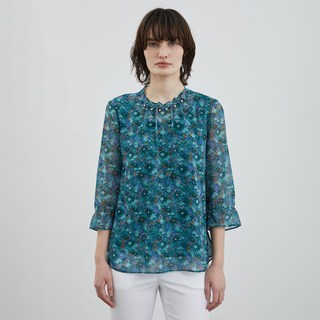 Olivia Lauren 領口褶飾細節襯衫_VOCNS4M3321