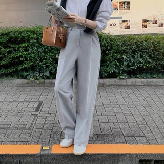 AnotherTWEE 女款 Liser 細褶雙扣寬版長褲 Short tsl0311