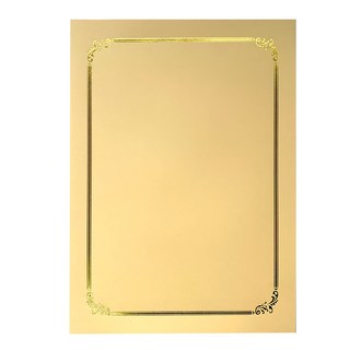 獎狀工廠 燙金獎狀用紙 文件紙 170g, 神殿, 50個