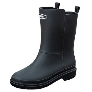 Banya Story 時尚中筒雨靴 DD52