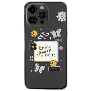 Smer Flowery 透明果凍手機殼