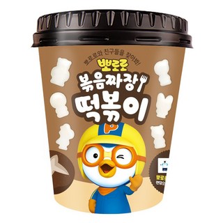 어니스트에프엔비 뽀로로 볶음 짜장 떡볶이, 110g, 1개