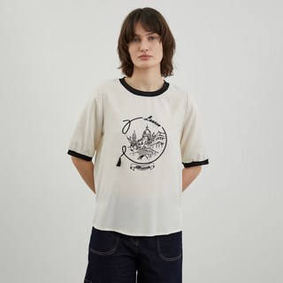 Olivia Lauren 女款 Lauren 流蘇 T恤 VVCAS4M3461