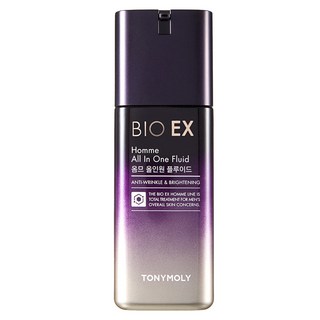 TONYMOLY BIO EX 男士胜肽多合一護膚乳液 舒緩敏感肌膚 保濕 清爽護理毛孔, 130ml, 1瓶