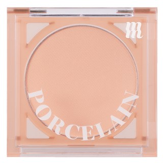 MERZY Porcelain 腮紅 自然活力膚色 輕薄小粉盒 高透明度, PB03 Stunning Coral, 1個